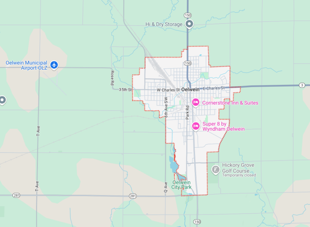 Oelwein service area