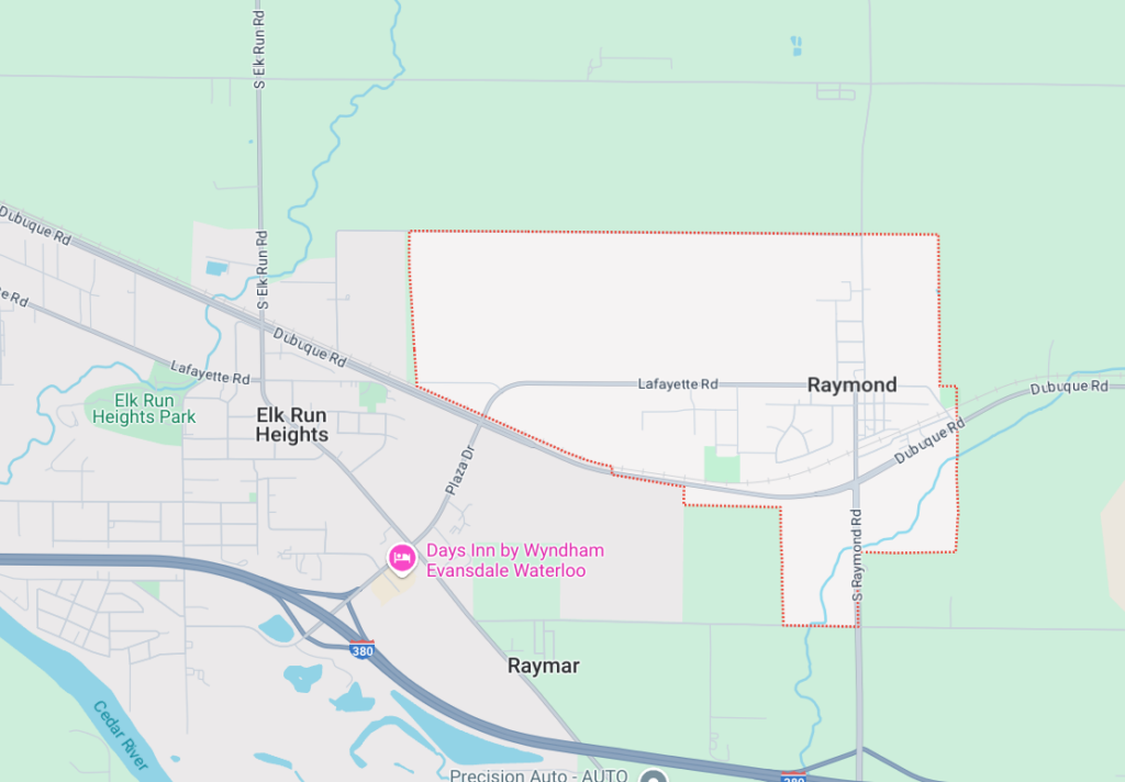 Raymond service area