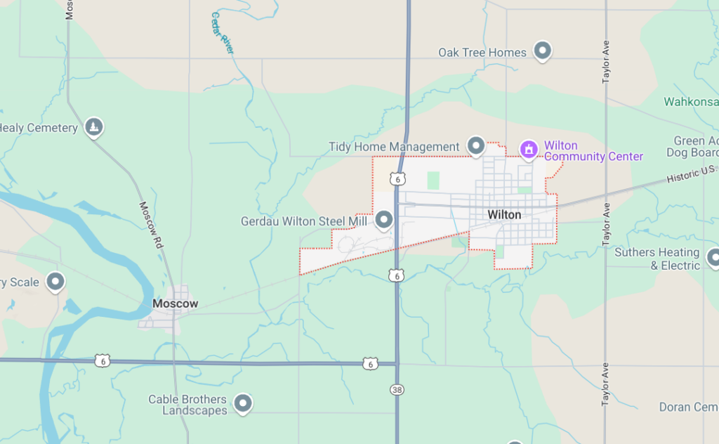 Wilton service area